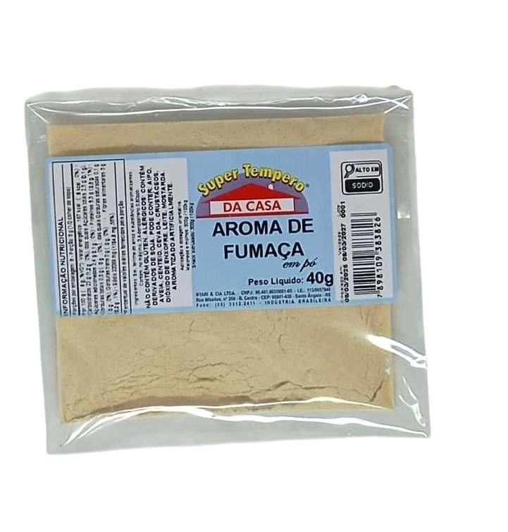 Aroma de Fumaça em pó 40g
